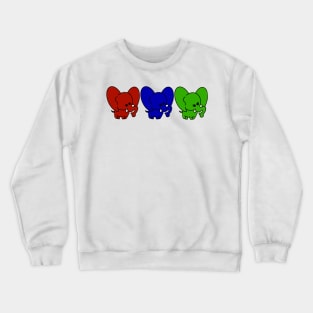 RBG Elephant family Crewneck Sweatshirt